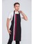 Erkek Boyundan Asmalı Çizgili Barista Şef Mutfak Önlüğü 2