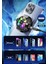 Mıknatıslı Mobil Fan Rgb LED Işıklı Isı Derece Göstergeli Gaming Live Cep Telefon Soğutucu Radyatörü 8