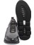 Gri Deri-Tekstil Erkek Sneaker - E23S1AY56394-S1P 12