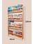 Ahşap Montessori Kitaplık Rafı 4 Bölmeli 120X60X9 cm Duvara Monte Eğitici Çocuk Odası Kitaplığı Beyaz 3