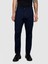 Streç Pamuklu Kemer Delikli Yama Cepli Dar Paça Pantolon Erkek Lacivert Pantolon - 324P4H2FSF03P 3