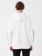 Xsıde Ekru Uzun Kollu Baskılı Erkek Kalın Hoodie 5