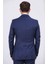 Slim Fit Mono Yaka Koyu Mavi Takım Elbise 4