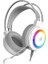 Hammer 7.1 Rainbow Beyaz Gaming Kulaklık H02W 1