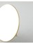Avin Metal Ayna 15 cm Gold 3