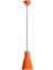 Konikkem Retro Tekli Sarkıt Avize Turuncu, Endüstriyel Metal Sıvama Tavan Lambası 6362-ORANGE 4