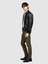 Streç Pamuklu Kemer Delikli Slim Fit Denim Chino Pantolon Erkek Lacivert Pantolon - 324P4HJTSF03N 3
