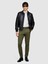 Streç Pamuklu Kemer Delikli Slim Fit Denim Chino Pantolon Erkek Lacivert Pantolon - 324P4HJTSF03N 5