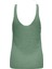 Onlsunny Sl Rıb V-Neck Knt Kadın Hedge Green Whıte Kazak - 15321455 4