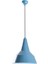 Retro Tekli Sarkıt Avize Mavi, Modern Dekoratif Metal Sıvama Tavan Aydınlatma SAGLAM-3728-LIGHTBLUE 4