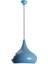 Retro Tekli Sarkıt Avize Mavi, Modern Dekoratif Metal Sıvama Tavan Aydınlatma SAGLAM-3774-LIGHTBLUE 4