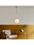 Luminar Modern Tasarım Tekli Glop Cam Sarkıt Avize Parlak Gold, Dekoratif Lamba LUMINAR-14111 2