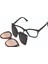 Ft 5641 001 53 Tom Ford Çift Klipsli (Clip-On) Güneş Gözlüğü 1