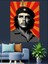 Che Guevara Lider Portresi Dekoratif Kanvas - Mdf Ahşap Tablo 1