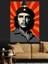 Che Guevara Lider Portresi Dekoratif Kanvas - Mdf Ahşap Tablo 2