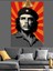Che Guevara Lider Portresi Dekoratif Kanvas - Mdf Ahşap Tablo 3