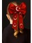 Türk Bayrak Desenli Kırmızı Saç Tokası | 23 Nisan – 19 Mayıs – 29 Ekim Özel Gün Fiyonk 4