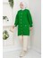 Lezgi Düğmeli Triko Hırka 1599 - Yeşil 5