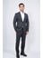 Slim Fit Mono Yaka Antrasit Takım Elbise 1