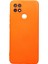 Oppo A15 Kılıf Nano Içi Kadife Silikon - Turuncu 1