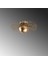 Tel Başlık Model Metal Plafönyer Avize Parlak Gold, Dekoratif Tavan Aydınlatma KAYA-15222-M 9