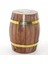 Pirinç Ahşap Fıçı Kumbara 12.5 cm WB535 1