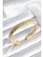 Ezme Zincir Model Gold Renk Kadın Bileklik - TJ-BB8018 1