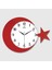 Ay Yildiz Duvar Saati 134-1 1