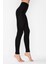 Kadın Siyah Yüksek Bel Termal Tayt 2
