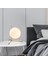 Luminar Modern Glop Cam Başlıklı Masa Lambası Dekoratif Aydınlatma Parlak Gold LUMINAR-14171 1