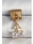 316L Çelik Gold Renk Sallantı Zirkon Taşlı Kiraz Model Nomination Charm 1