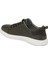 Yeşil Hakiki Deri Erkek Sneaker - E24I1AY56608-H48 6