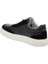 Siyah Hakiki Deri Erkek Sneaker - E24I1AY56602-W19 6