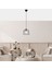 Cat Tekli Tel Sarkıt Avize Siyah, Modern Dekoratif Metal Lamba CAT-12045 1