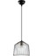 Cat Tekli Tel Sarkıt Avize Siyah, Modern Dekoratif Metal Lamba CAT-12045 5