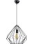 Diamond Tekli Tel Sarkıt Avize Siyah, Modern Dekoratif Metal Lamba DIAMOND-L-703 2