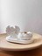 Melek ve Amber Kokulu Lotus Soya Mum Dekoratif Set 2