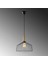 Dear Tekli Tel Sarkıt Avize Siyah, Modern Dekoratif Metal Lamba DEAR-11200 5