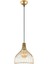 Cafu Tekli Tel Sarkıt Avize Parlak Gold, Modern Dekoratif Metal Lamba CAFU-11566 6