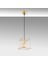 Coman Tekli Tel Sarkıt Avize Parlak Gold, Modern Dekoratif Metal Lamba COMAN-11271 3