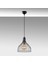 Cafu Tekli Tel Sarkıt Avize Siyah, Modern Dekoratif Metal Lamba CAFU-11565 3