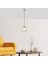 Cat Tekli Tel Sarkıt Avize Parlak Gold, Modern Dekoratif Metal Lamba CAT-12060 1