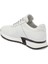 Beyaz Hakiki Deri Erkek Sneaker - E24I1AY56617-A26 6