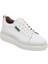Beyaz Hakiki Deri Erkek Sneaker - E24I1AY56624-A26 5