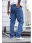 Erkek Kargo Cep Baggy Pantolon 4