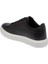 Siyah Hakiki Deri Erkek Sneaker - E24I1AY56625-A23 5