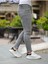 Erkek Jeans Slim Fit Likralı Denim Gri Kot Pantolon 3