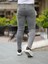 Erkek Jeans Slim Fit Likralı Denim Gri Kot Pantolon 4