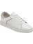 Beyaz Hakiki Deri Erkek Sneaker - E24I1AY56636-A26 5