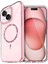 Apple iPhone 15 Live Diamond Magsafe Kapak - Pembe 1
